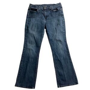 Levi’s Medium Wash Embroidered Bootcut Blue Jeans Size 12S